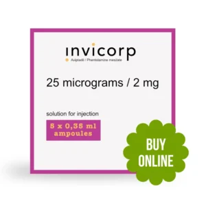 Invicorp injection 25 micrograms courierpharmacy.co.uk