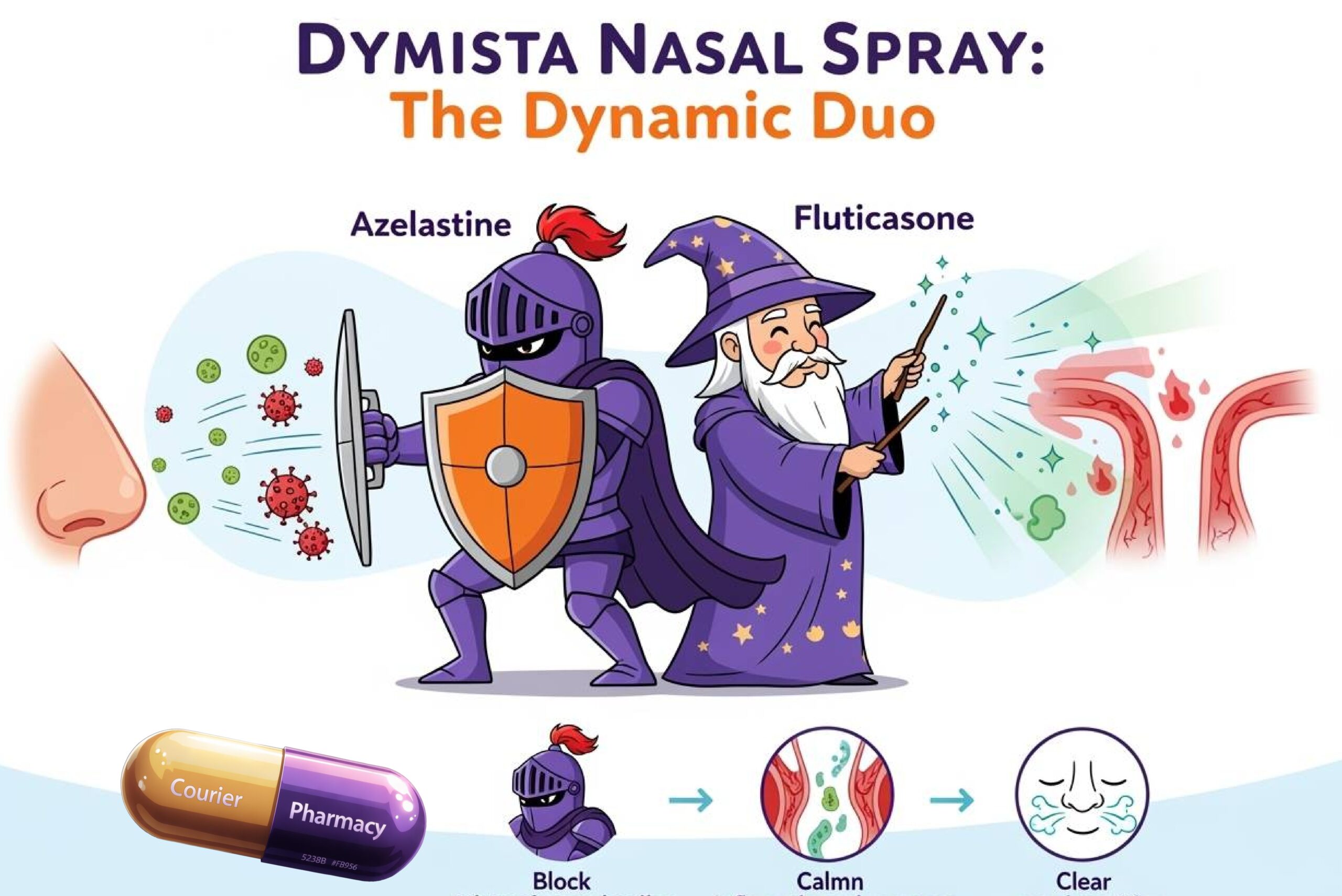How Dymista works courierpharmacy.co.uk