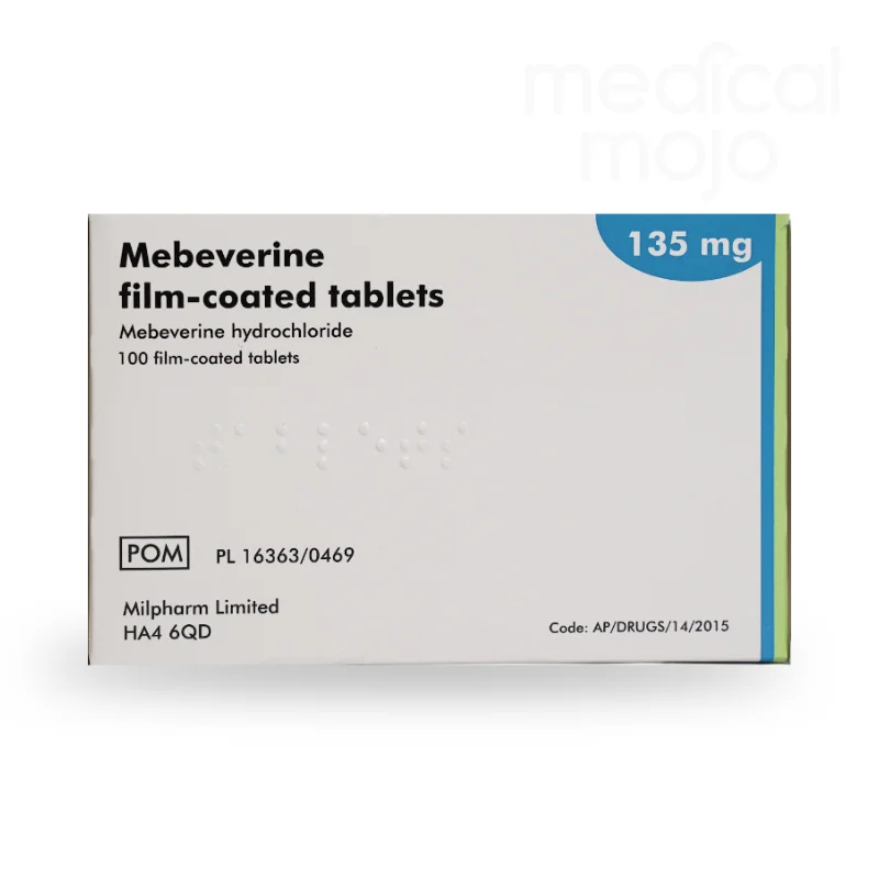 Mebeverine 135mg tablets Courierpharmacy.co.uk