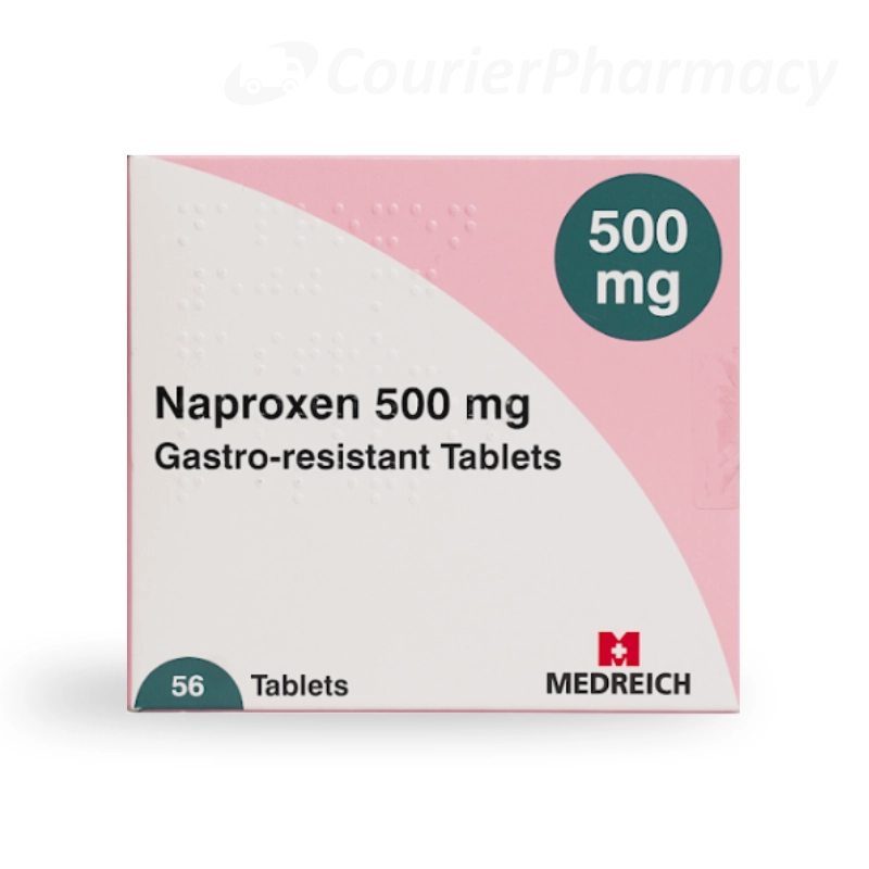 Naproxen 500mg gastro resistant 56 Courierpharmacy.co.uk