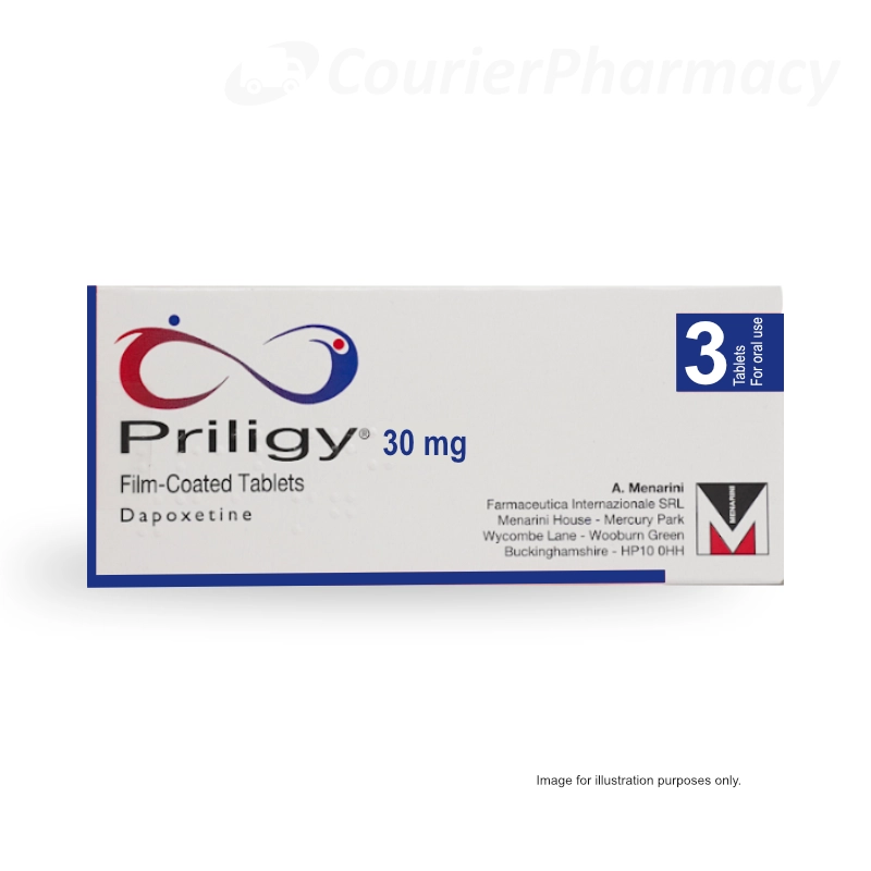 Priligy 30mg tablets pack size 3 Courierpharmacy.co.uk