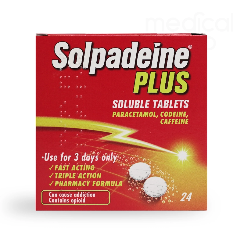 Solpadeine Plus Soluble 24 Courierpharmacy.co.uk