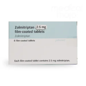 Zolmitriptan 2.5mg tablets Courierpharmacy.co.uk