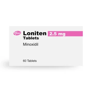 Loniten 2.5mg tablets (Minoxidil 2.5mg tablets) courierpharmacy.co.uk