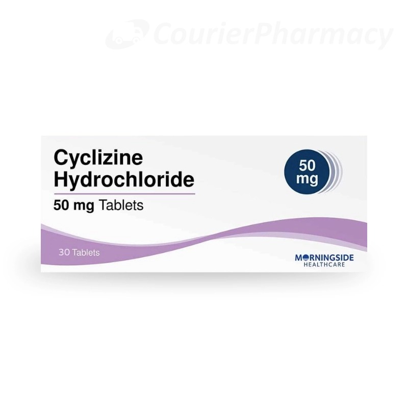 Cyclizine 50mg tablets courierpharmacy.co.uk