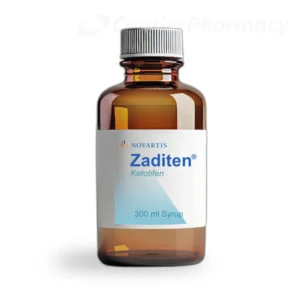 Zaditen Ketotifen 300 ml syrup courierpharmacy.co.uk