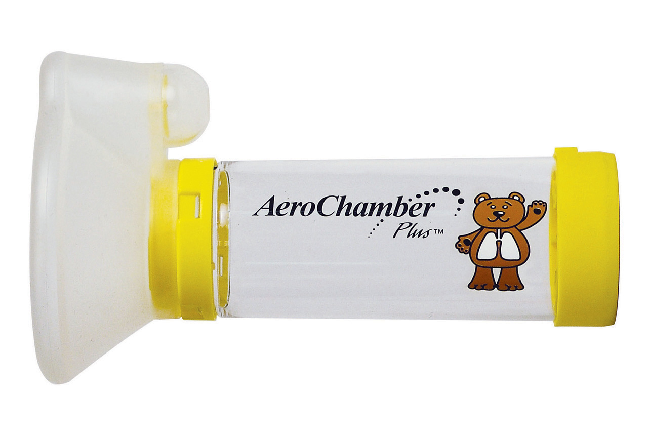Aerochamber Plus spacer for child with mask courierpharmacy.co.uk