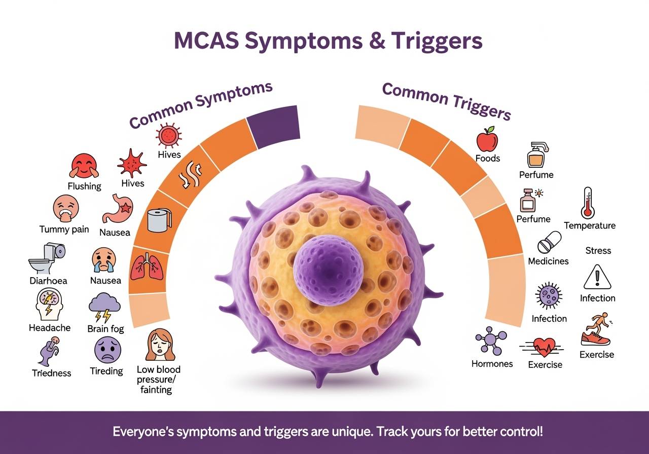 MCAS symptoms and triggers courierpharmacy.co.uk