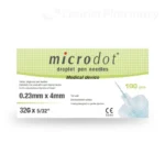 Microdot Max 4mm 32G needles courierpharmacy.co.uk