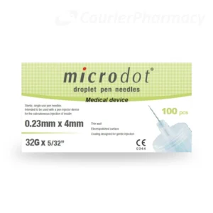 Microdot Max 4mm 32G needles courierpharmacy.co.uk