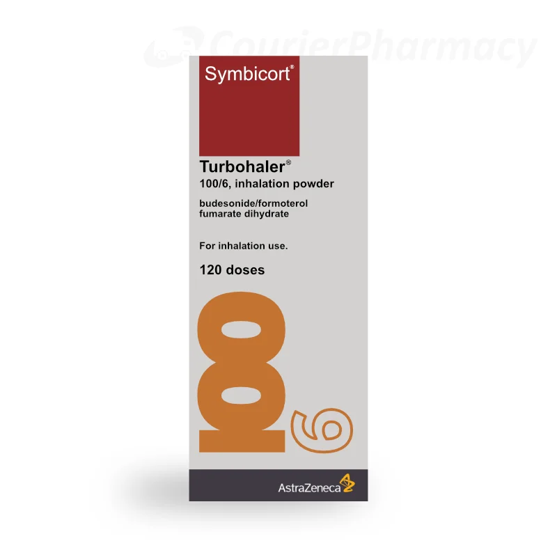 Symbicort Turbohaler 100:6 courierpharmacy.co.uk
