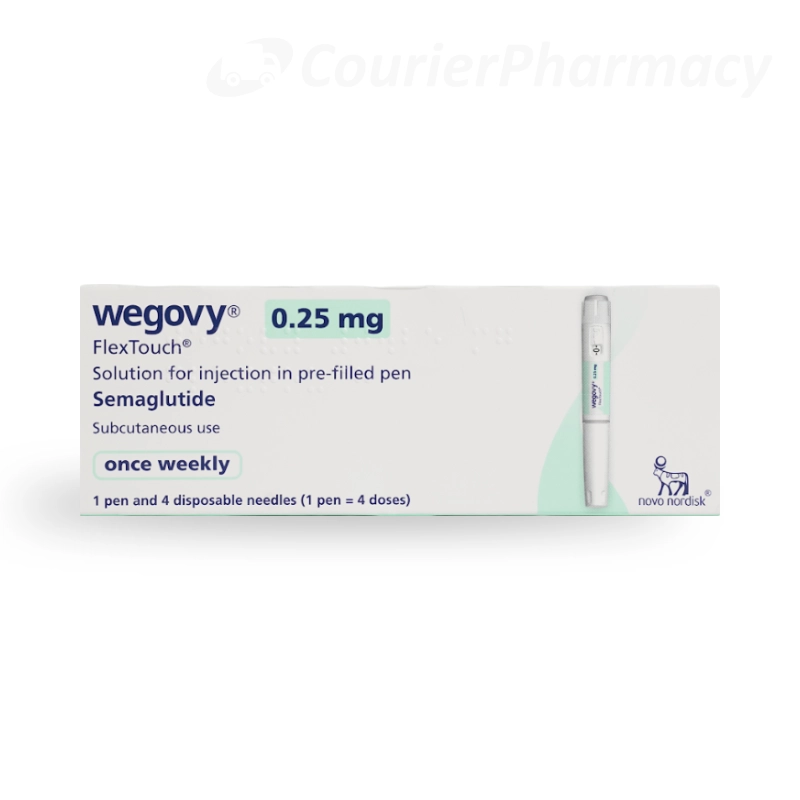 Wegovy 0.25mg courierpharmacy.co.uk