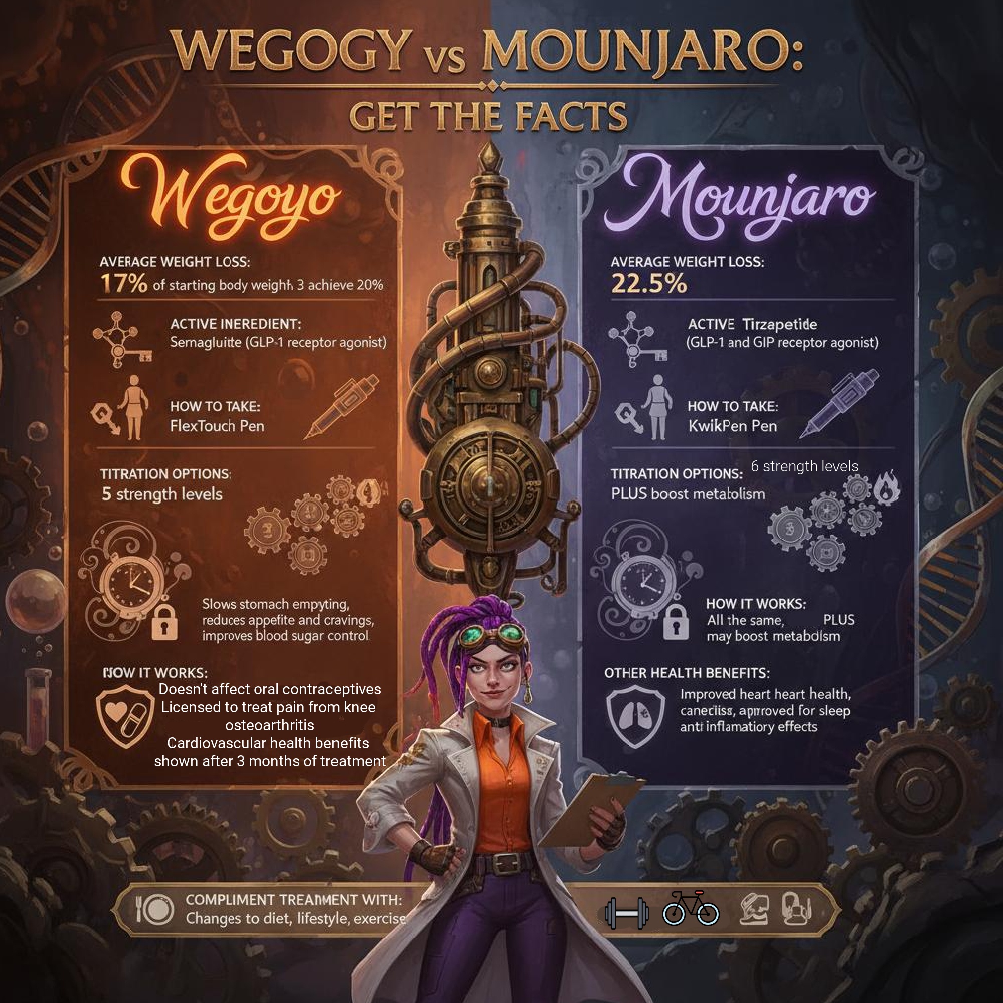 Wevogy versus Mounjaro courierpharmacy.co.uk