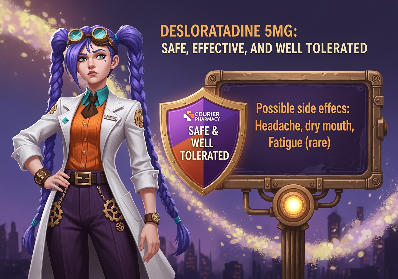 Desloratdine 5mg side effects courierpharmacy.co.uk