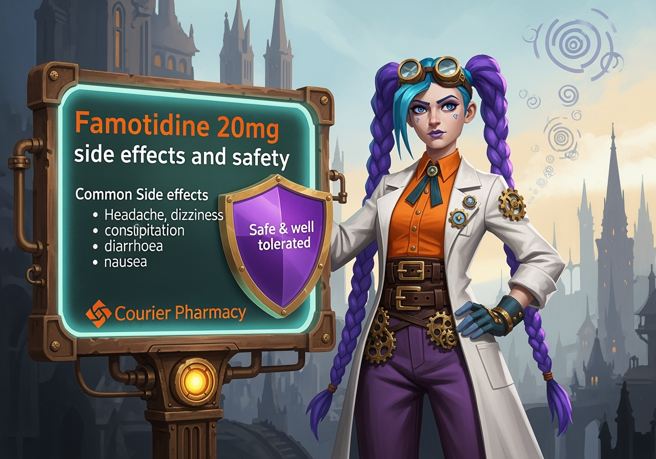 Famotidine 20mg side effects courierpharmacy.co.uk