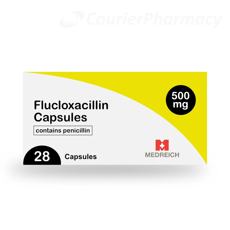 Flucloxacillin 500mg capsules courierpharmacy.co.uk