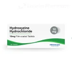 Hydroxyzine 10mg tablets sold by courierpharmacy.co.uk