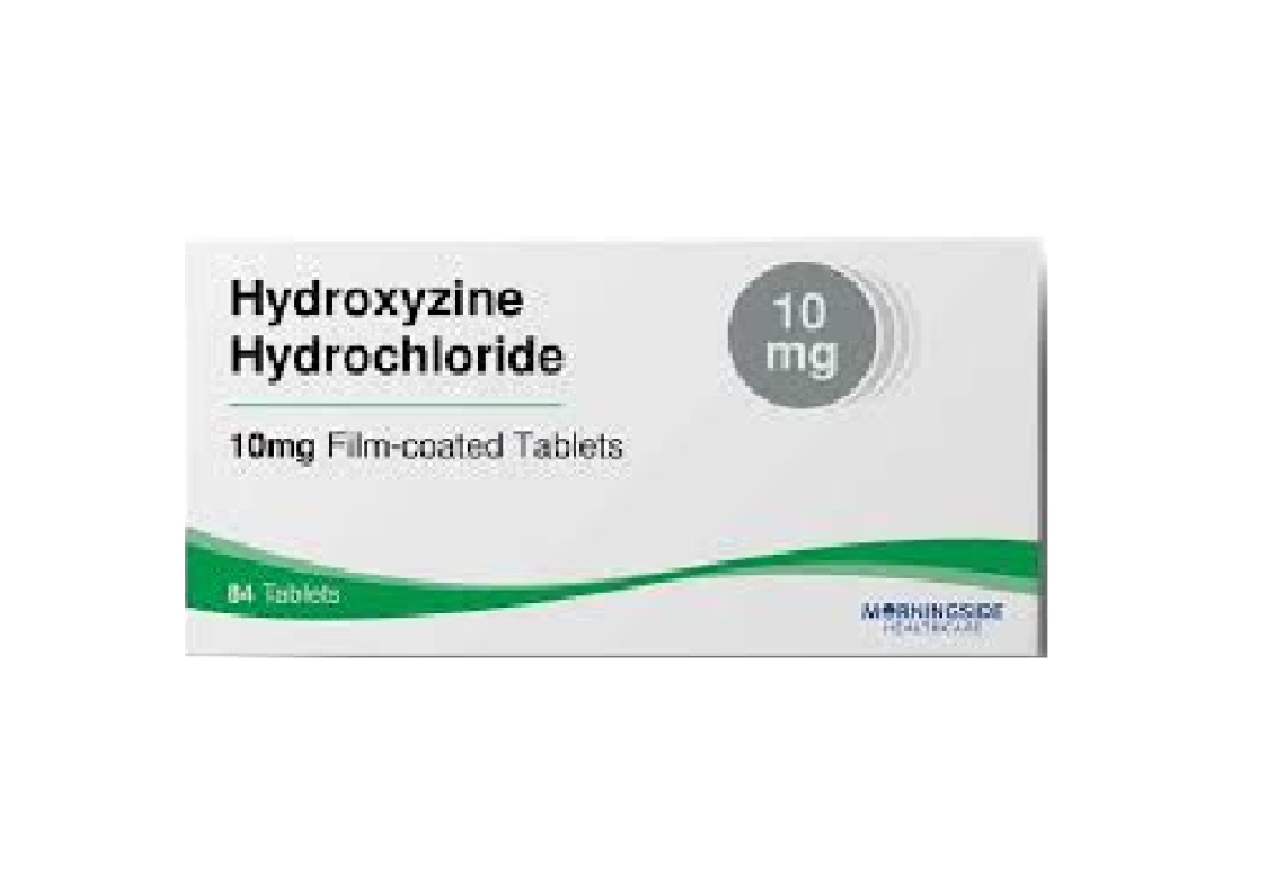 Hydroxyzine 10mg tablets sold by courierpharmacy.co.uk