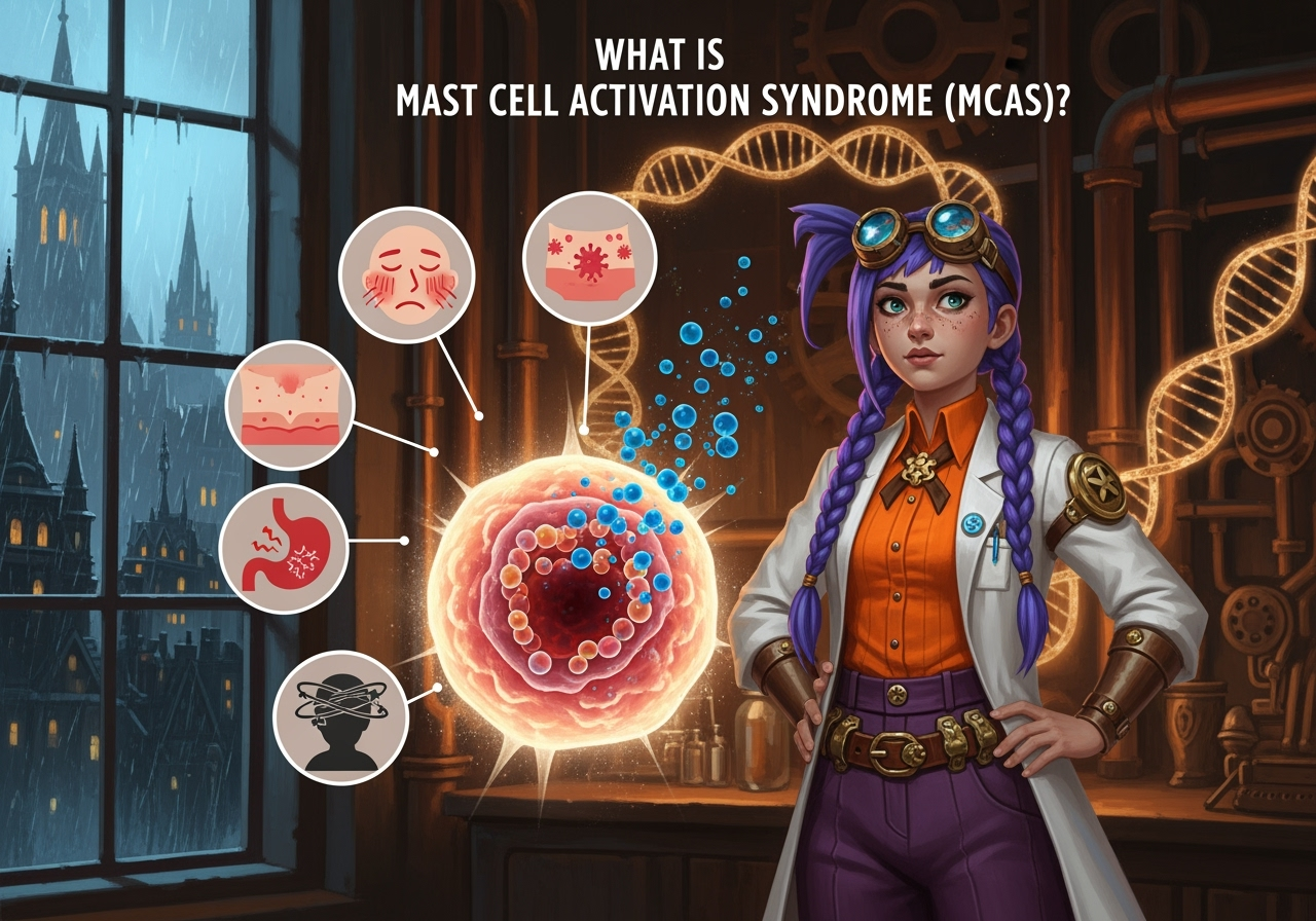 What is Mast Cell activation syndrome or MCAS courierpharmacy.co.uk