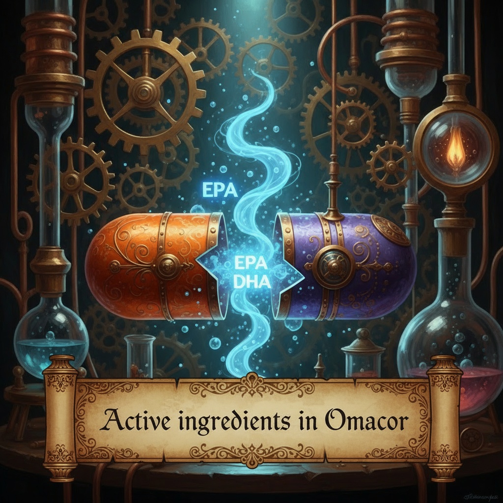 Active ingredients in Omacor courierpharmacy.co.uk