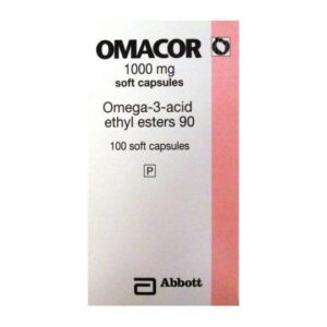 Buy Omacor 1000mg 100 capsules online in the UK from courierpharmacy.co.uk