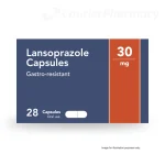 Lansoprazole 30mg capsules 28 caps courierpharmacy.co.uk