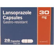 Lansoprazole 30mg capsules 28 caps courierpharmacy.co.uk