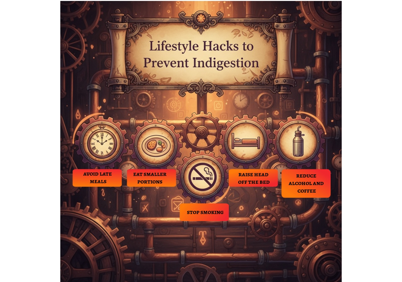 Life hacks to prevent indigestion courierpharmacy.co.uk