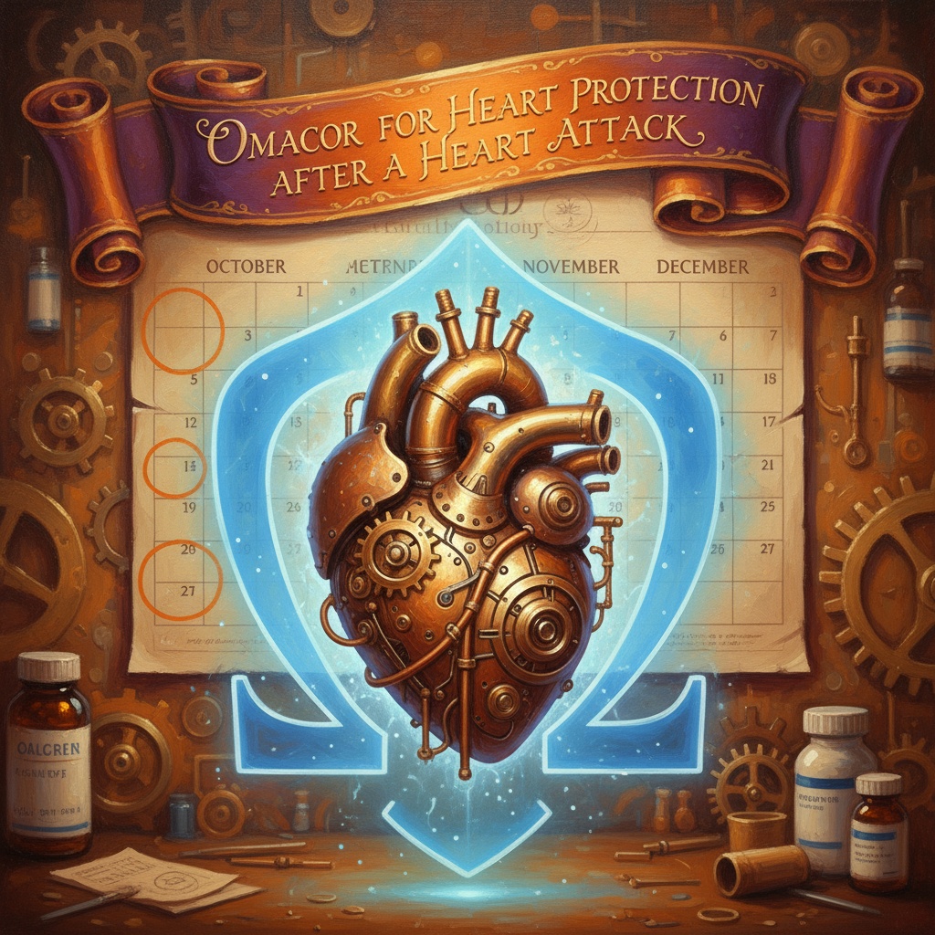 Omacor for heart protection after a heart attack courierpharmacy.co.uk