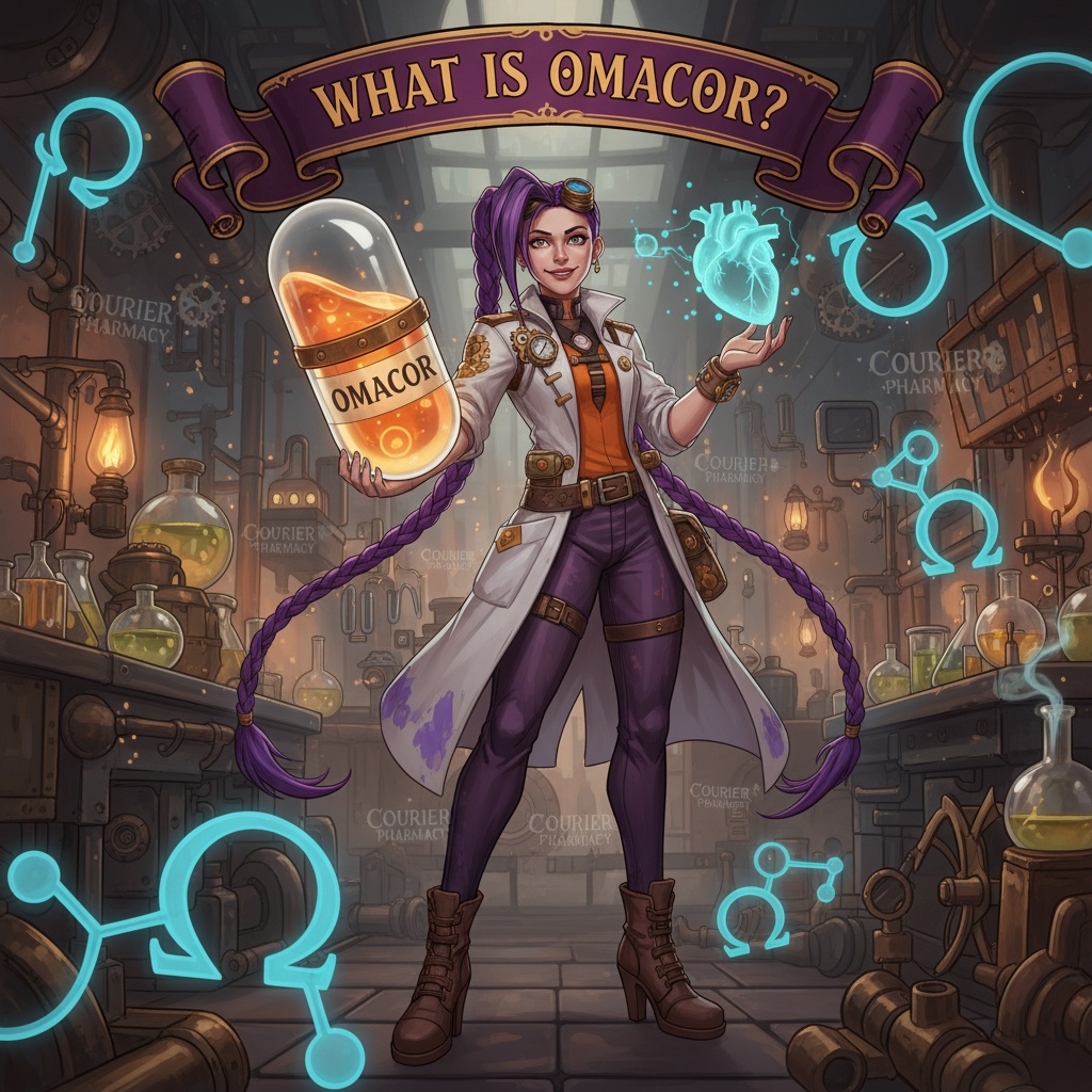 What is Omacor courierpharmacy.co.uk