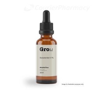 Gro Dutasteride 0.1 in trichosol topical hair loss solutioncourierpharmacy.co.uk
