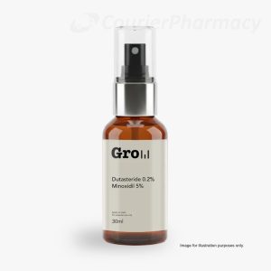Gro Dutasteride 0.2%, minoxidil 5% topical hair loss liquid courierpharmacy.co.uk