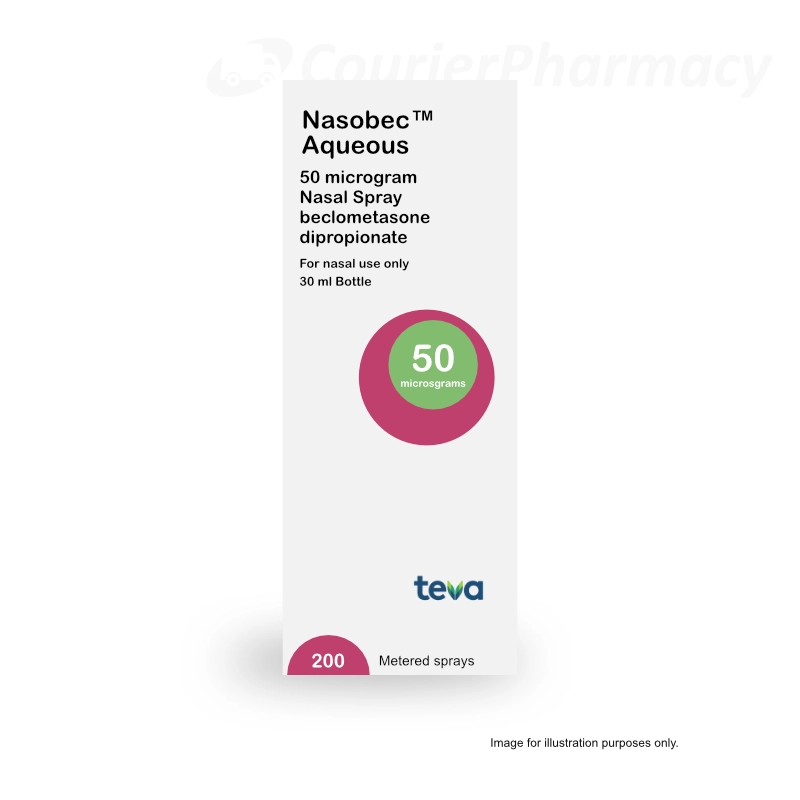 Beclometasone aqueous nasal spray courierpharmacy.co.uk