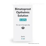 Bimatoprost eye drops 0.03% for eyelash growth courierpharmacy.co.uk