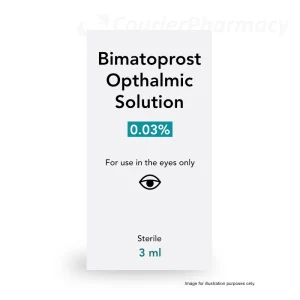 Bimatoprost eye drops 0.03% for eyelash growth courierpharmacy.co.uk
