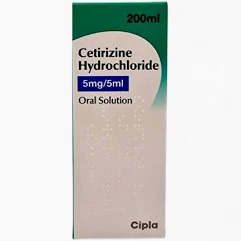 Cetirizine Allergy and Hayfever Relief 5mg_5ml Oral Solution (200ml) courierpharmacy.co.uk