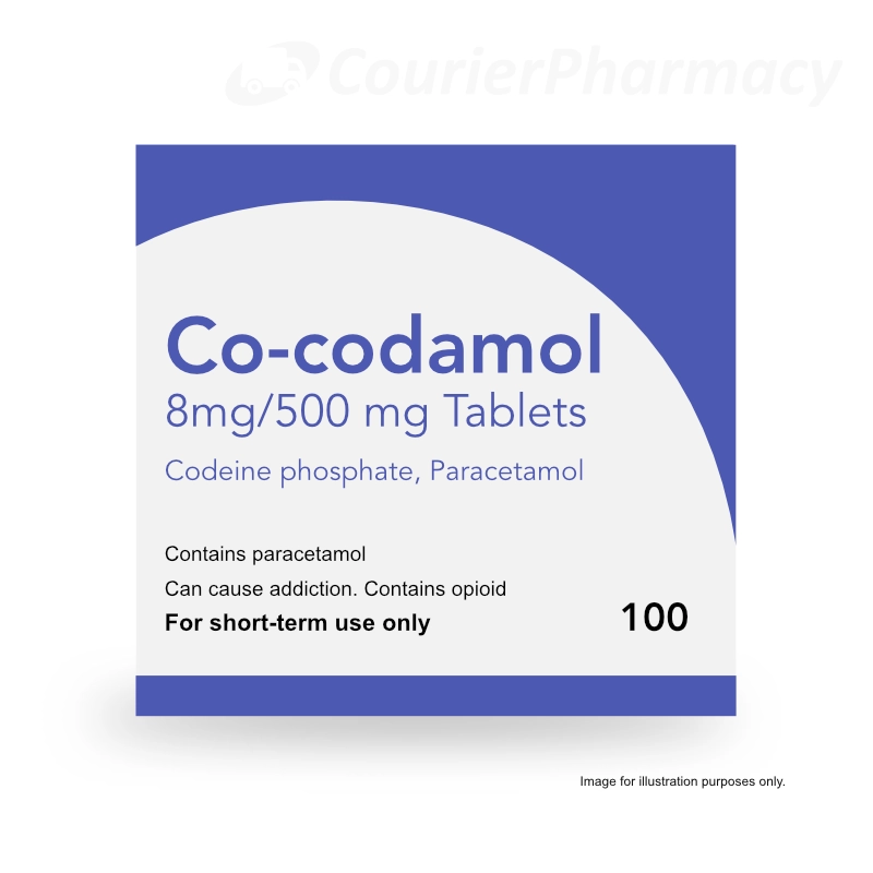 Cocodamol 8_500mg tablets 100 pack size courierpharmacy.co.uk