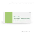 Grazax 75,000 SQ-T Oral Lyophilisate (30 Tablets) courierpharmacy.co.uk