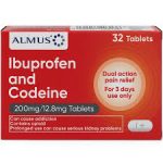 Ibuprofen & Codeine 200mg_12.8mg tablets courierpharmacy.co.uk