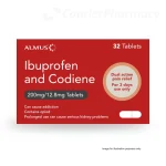 Ibuprofen & Codeine 200mg_12.8mg tablets courierpharmacy.co.uk