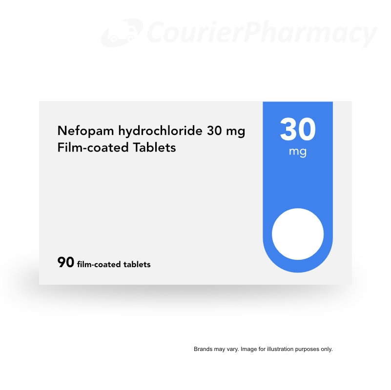 Nefopam 30mg tablets | courierpharmacy.co.uk