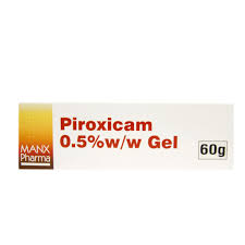 Piroxicam gel 0.5% 112g courierphamacy.co.uk