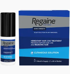 Regaine For Men Extra Strength Scalp Solution 5% (60ml) courierpharmacy.co.uk