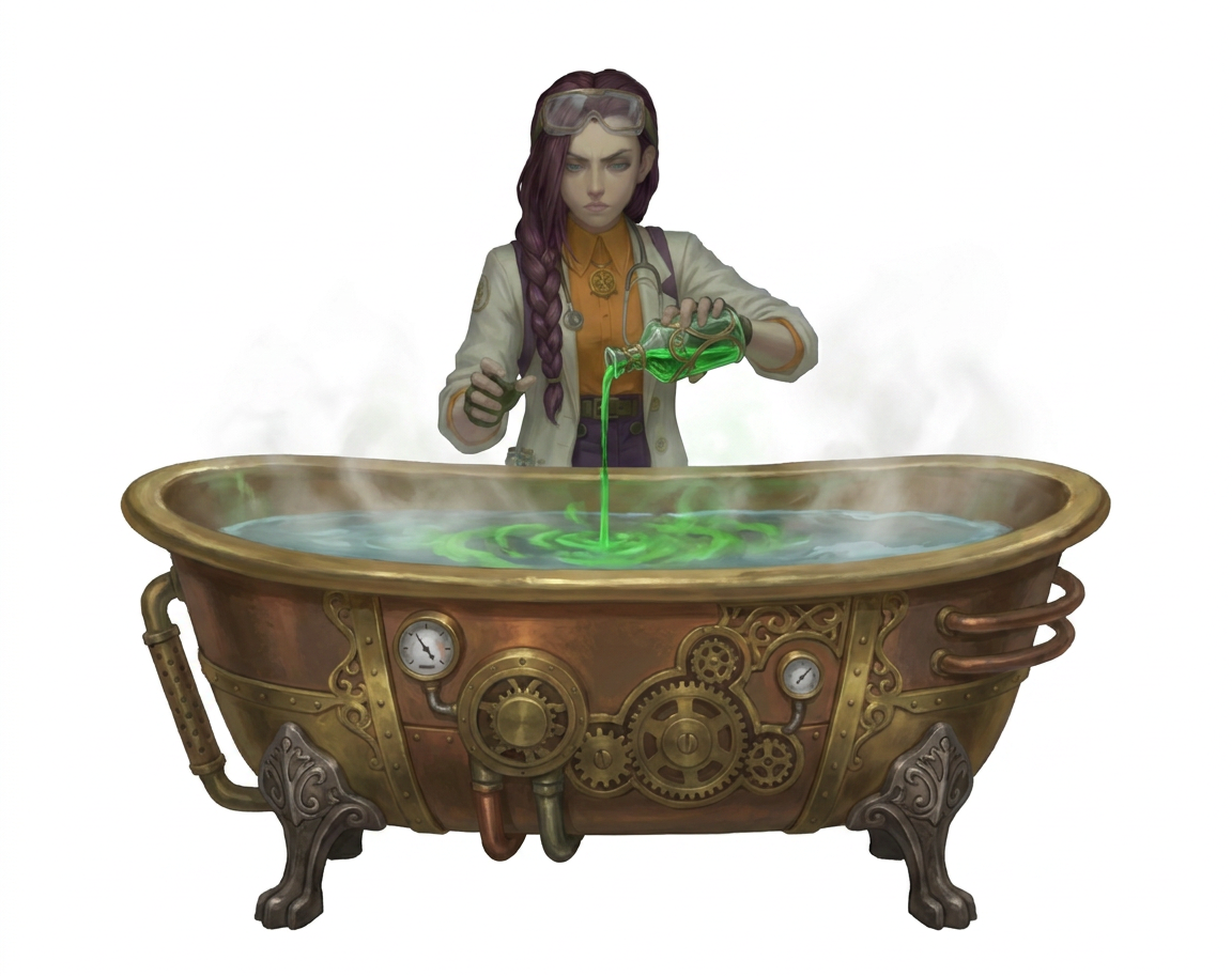 Dr Ada Jex Cori pouring an emollient into a bath courierpharmacy.co.uk