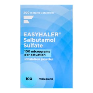 Easyhaler Sabutamol 100mcg courierpharmacy.co.uk
