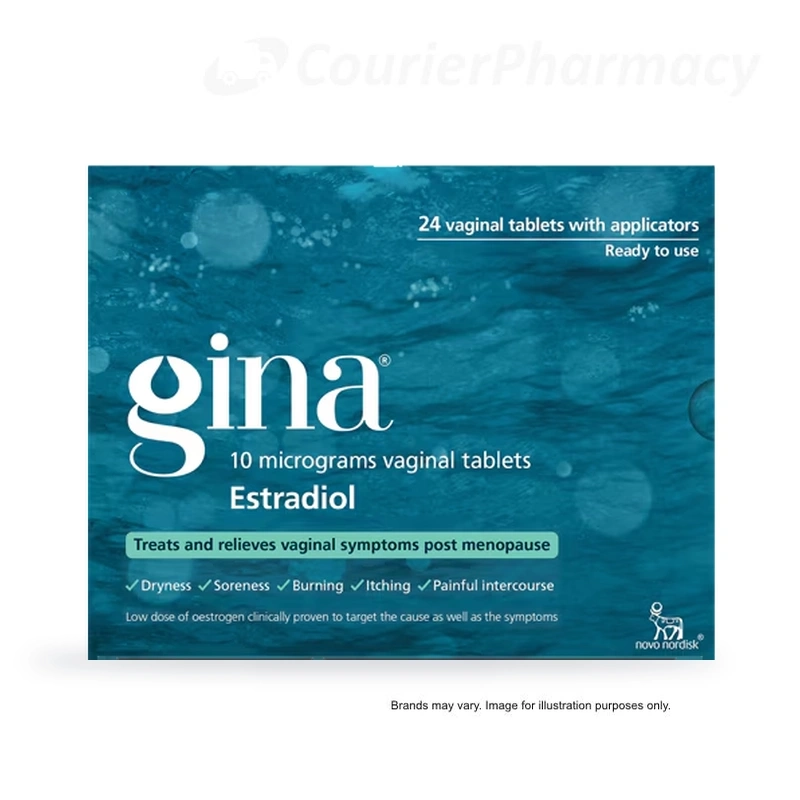 Gina 10mcg vaginal tablet courierpharmacy.co.uk
