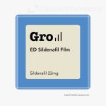 Gro ED sildenafil 22mg orodispersible film courierpharmacy.co.uk