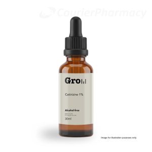 Cetirizine 1% in Trichosol Topical Hair Loss Solution courierpharmacy.co.uk
