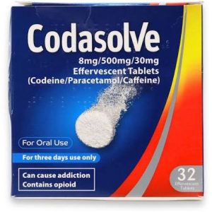 Codasolve effervescent tablets pack of 32 courierpharmacy.co.uk