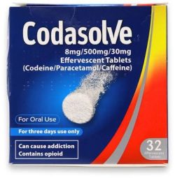 Codasolve effervescent tablets pack of 32 courierpharmacy.co.uk